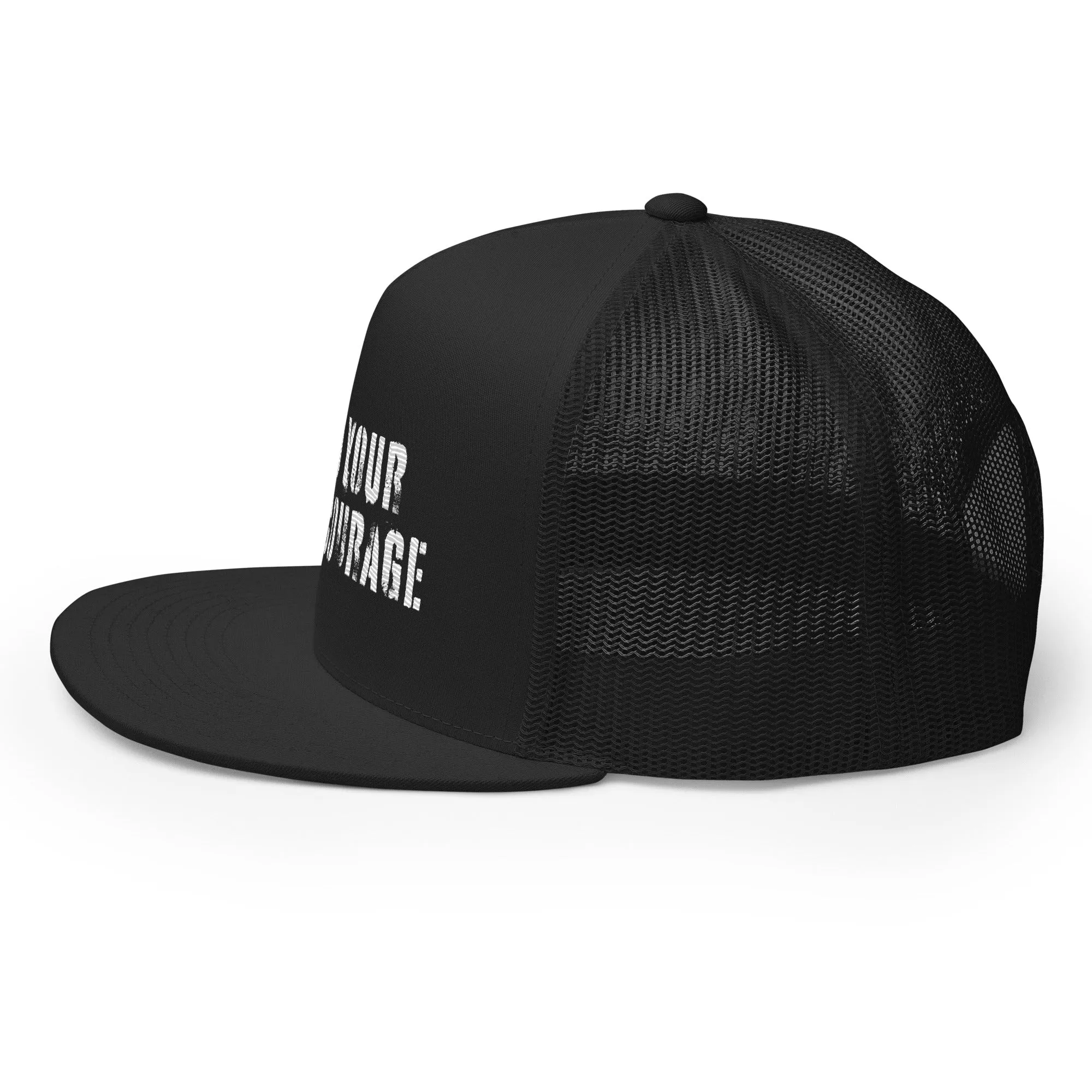 Find Your God Courage Trucker Cap