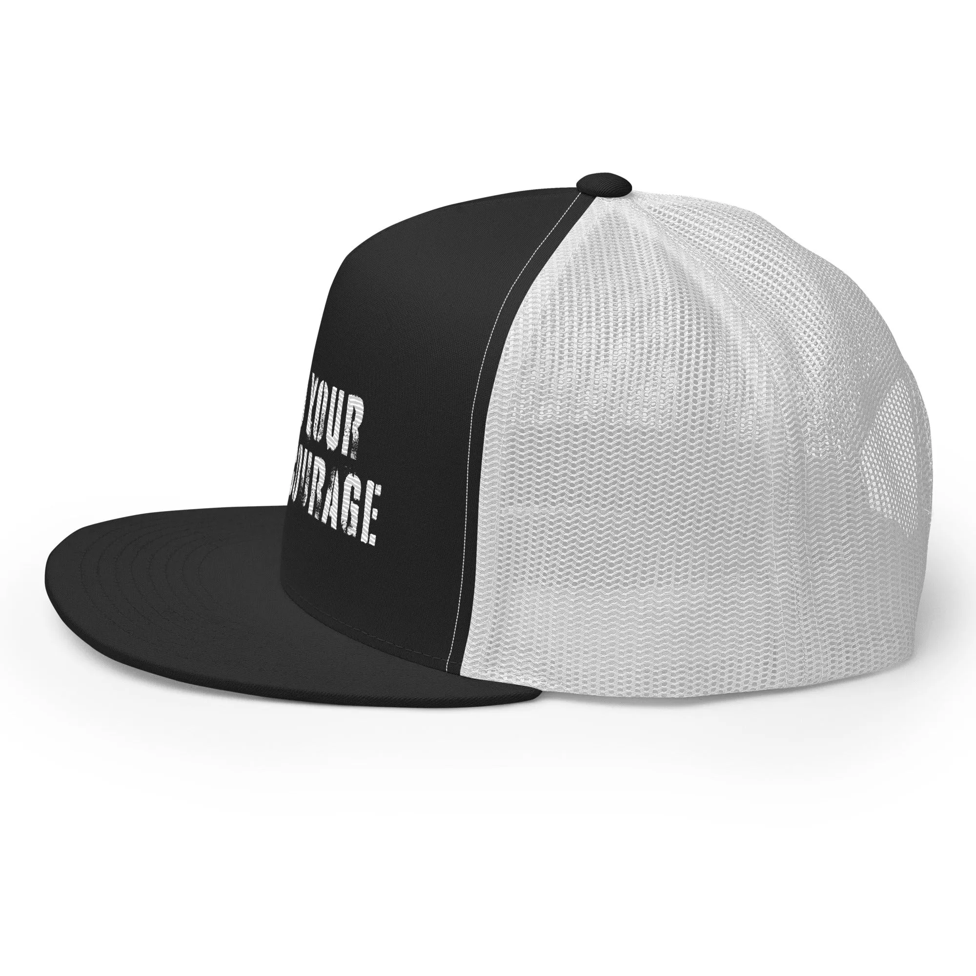 Find Your God Courage Trucker Cap