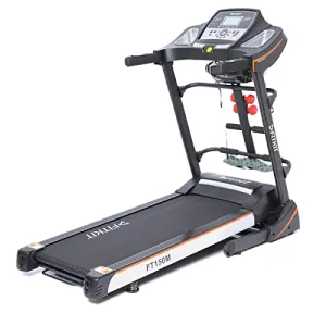 Fitkit FT150M (4.5HP Peak) Motorised Treadmill with Free Home Installation, 1 Year Warranty and Trainer Led Sessions by Cult.Sport