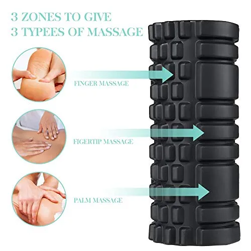 Fitness Guru Fg-13 Massage Roller (Multicolour)