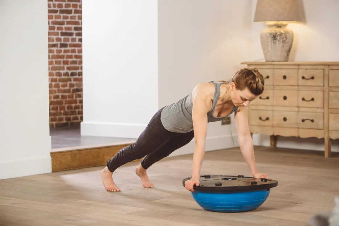 Fitness Reversible Balance Station   Resistance Band - Blue