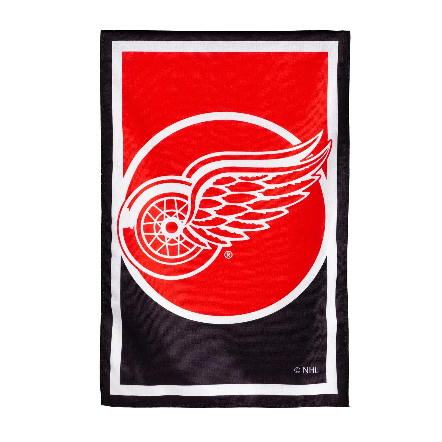 Flag, DS New Burlap, Reg, Detroit Red Wings,13nb4359
