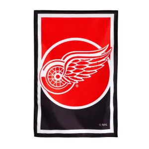 Flag, DS New Burlap, Reg, Detroit Red Wings,13nb4359