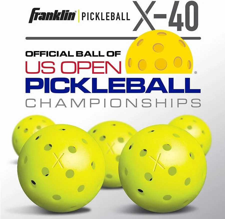 Franklin X-40 Pickleballs Outdoor [Optic]