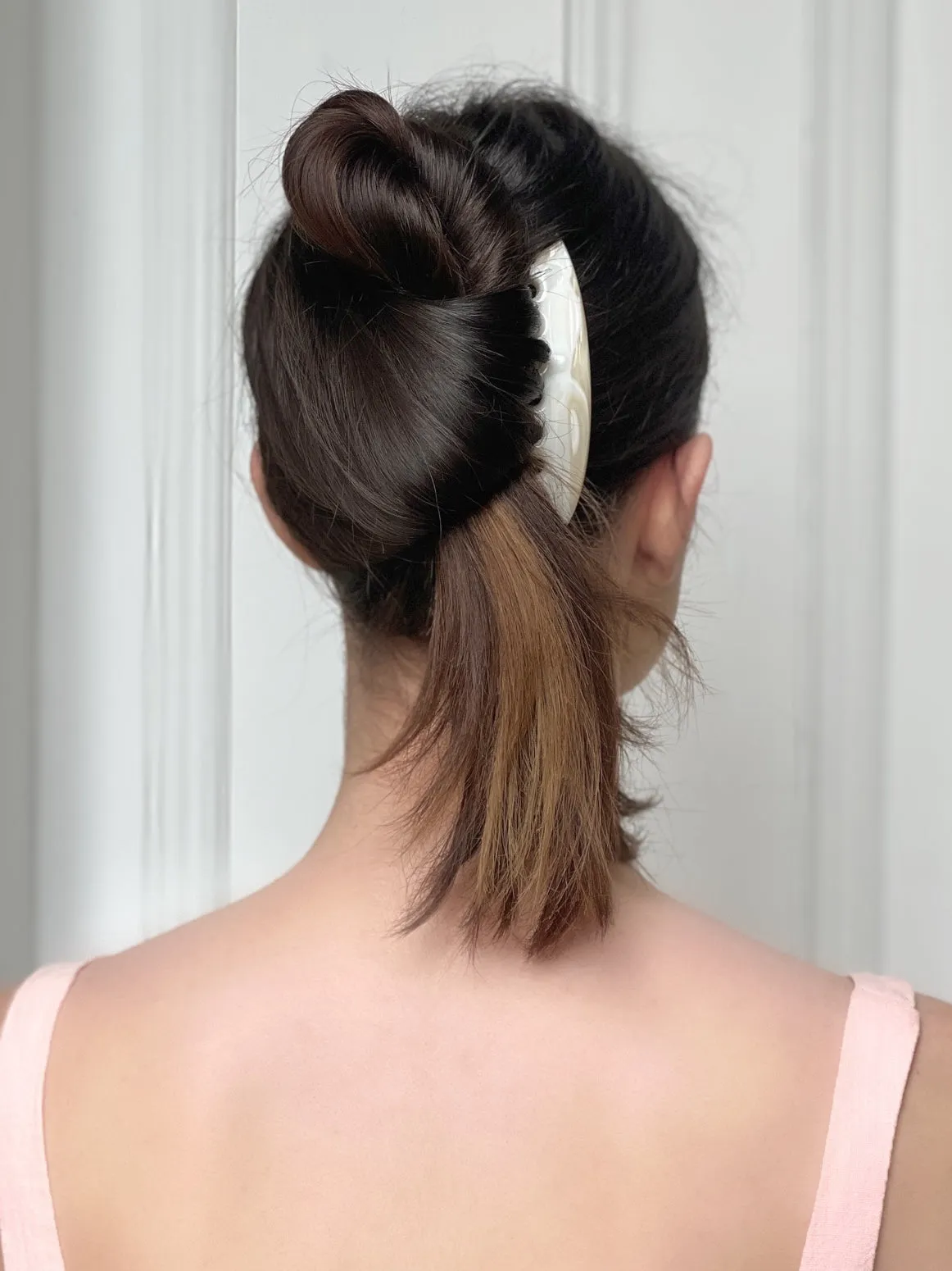 French Black Twist Comb