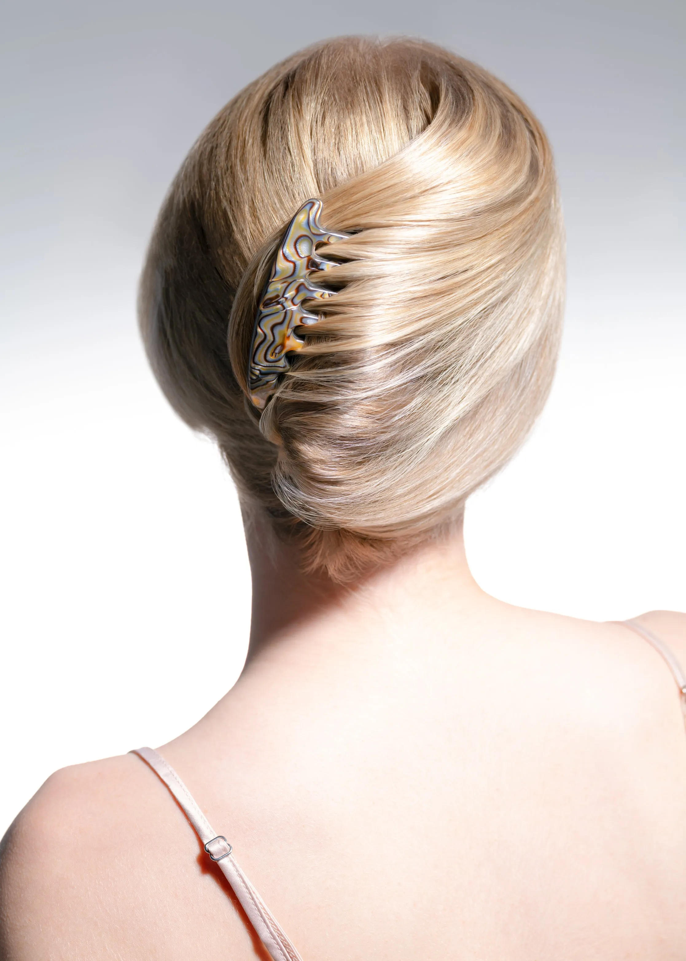 French Black Twist Comb
