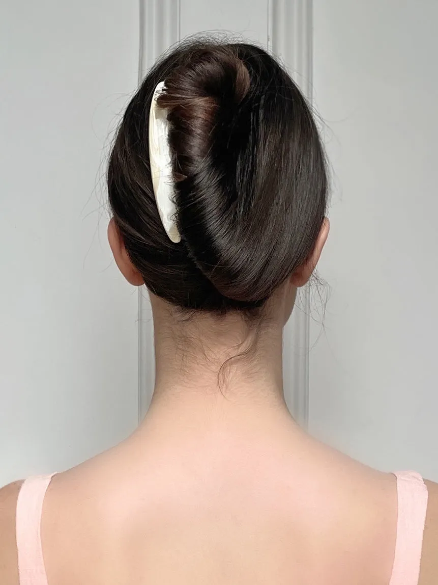 French Black Twist Comb