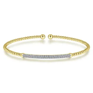 Gabriel & Co. Bujukan Pave Diamond Bar Bracelet