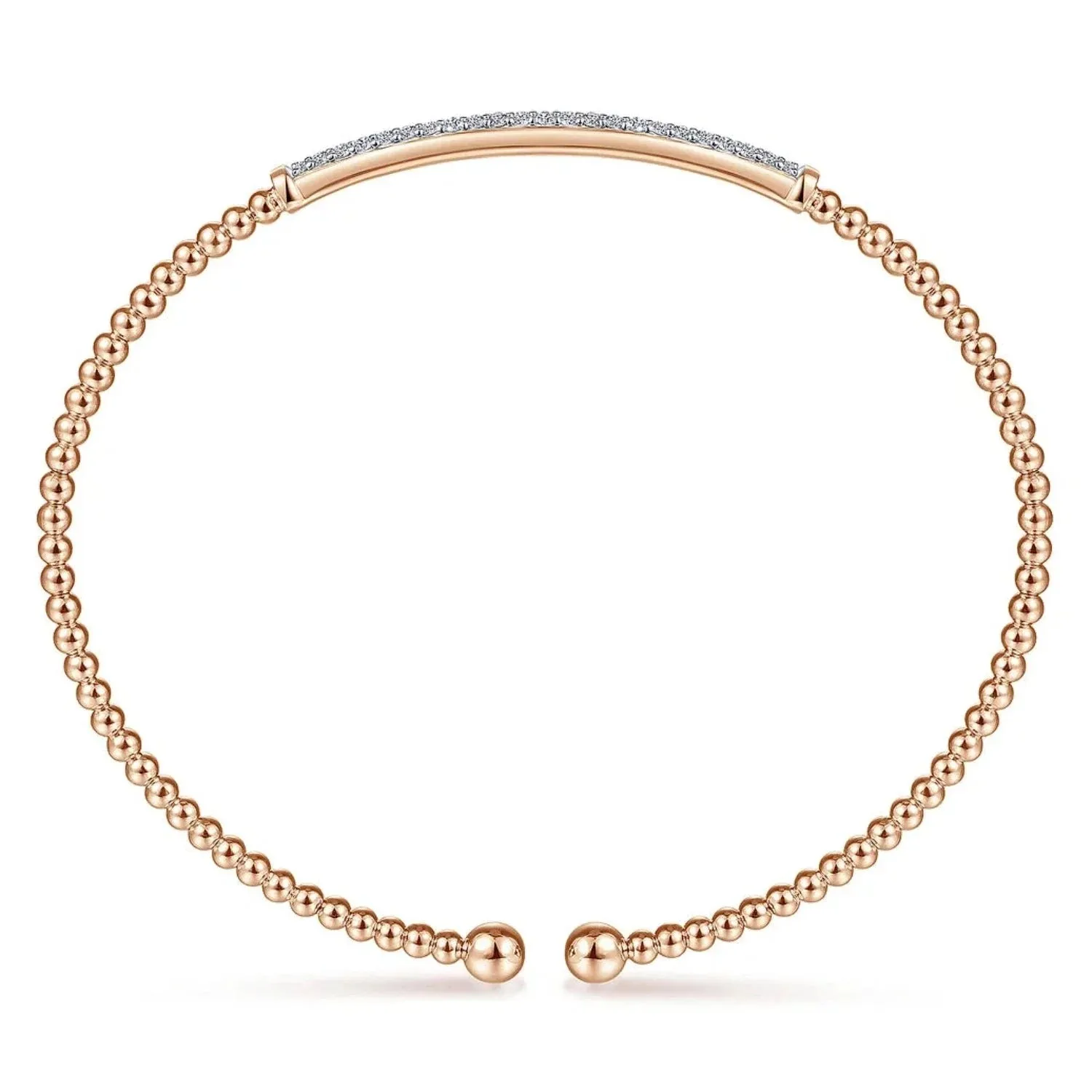 Gabriel & Co. Bujukan Pave Diamond Bar Bracelet