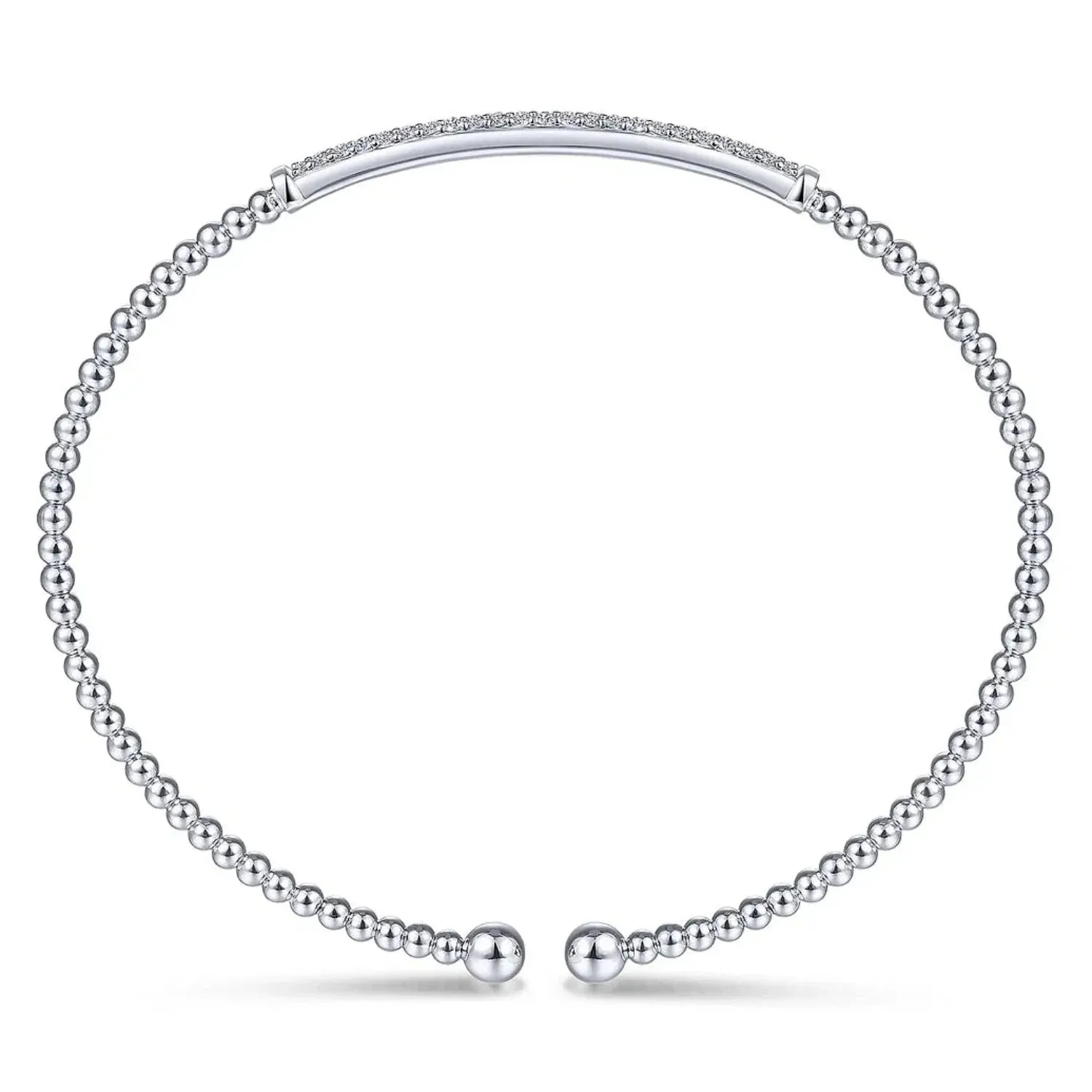 Gabriel & Co. Bujukan Pave Diamond Bar Bracelet