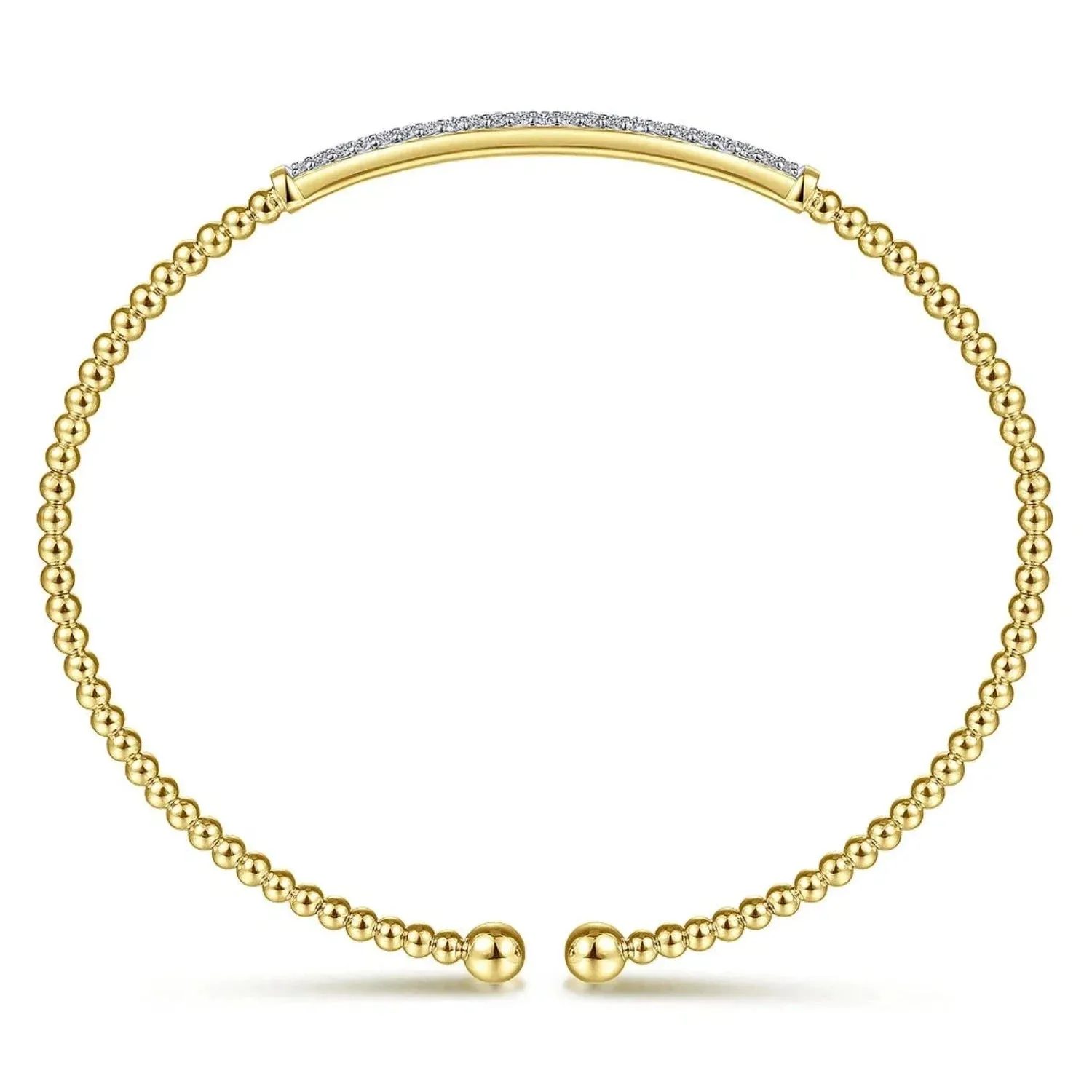 Gabriel & Co. Bujukan Pave Diamond Bar Bracelet