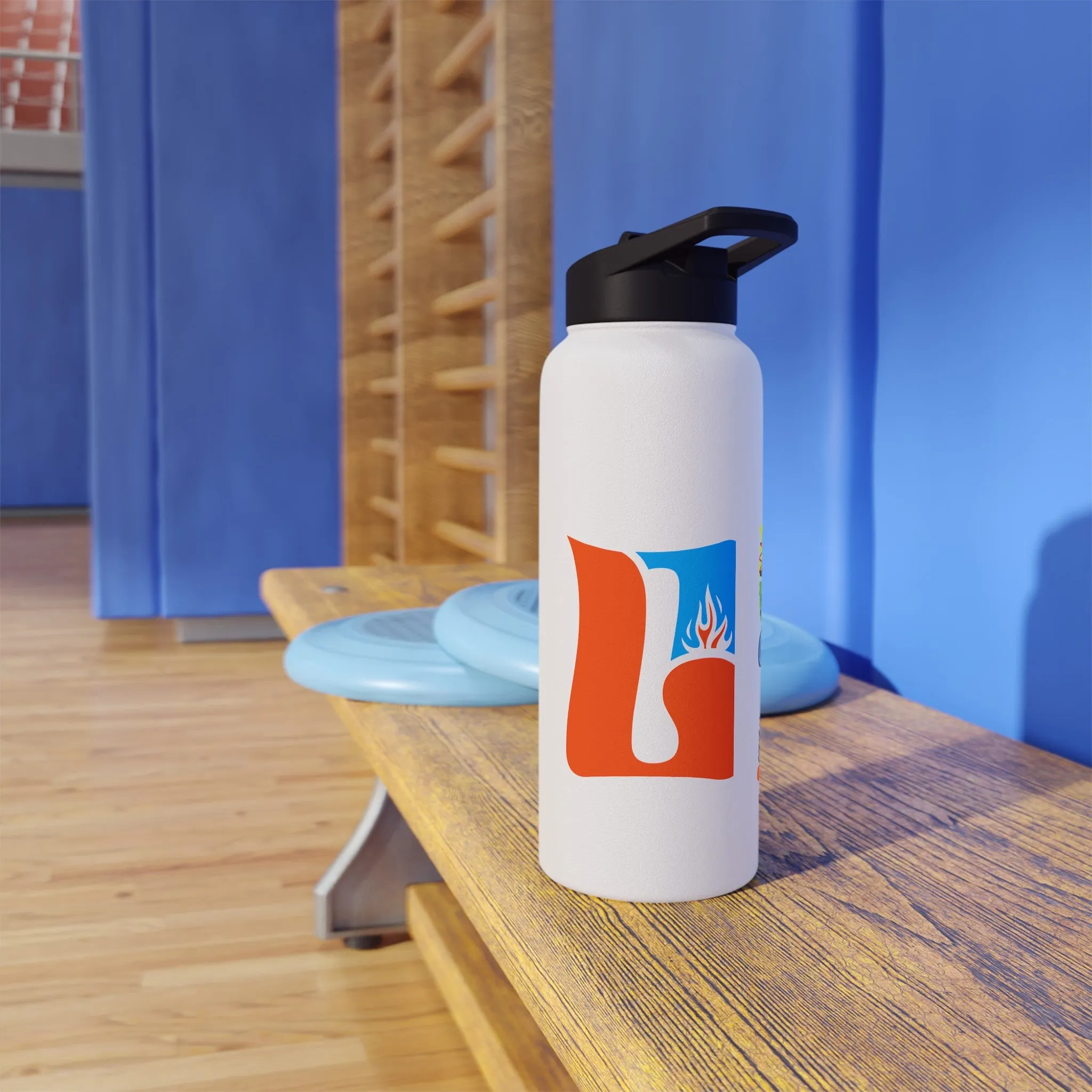 Get Lost Stainless Steel Water Bottle, Standard Lid