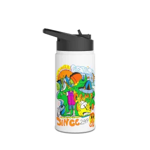 Get Lost Stainless Steel Water Bottle, Standard Lid