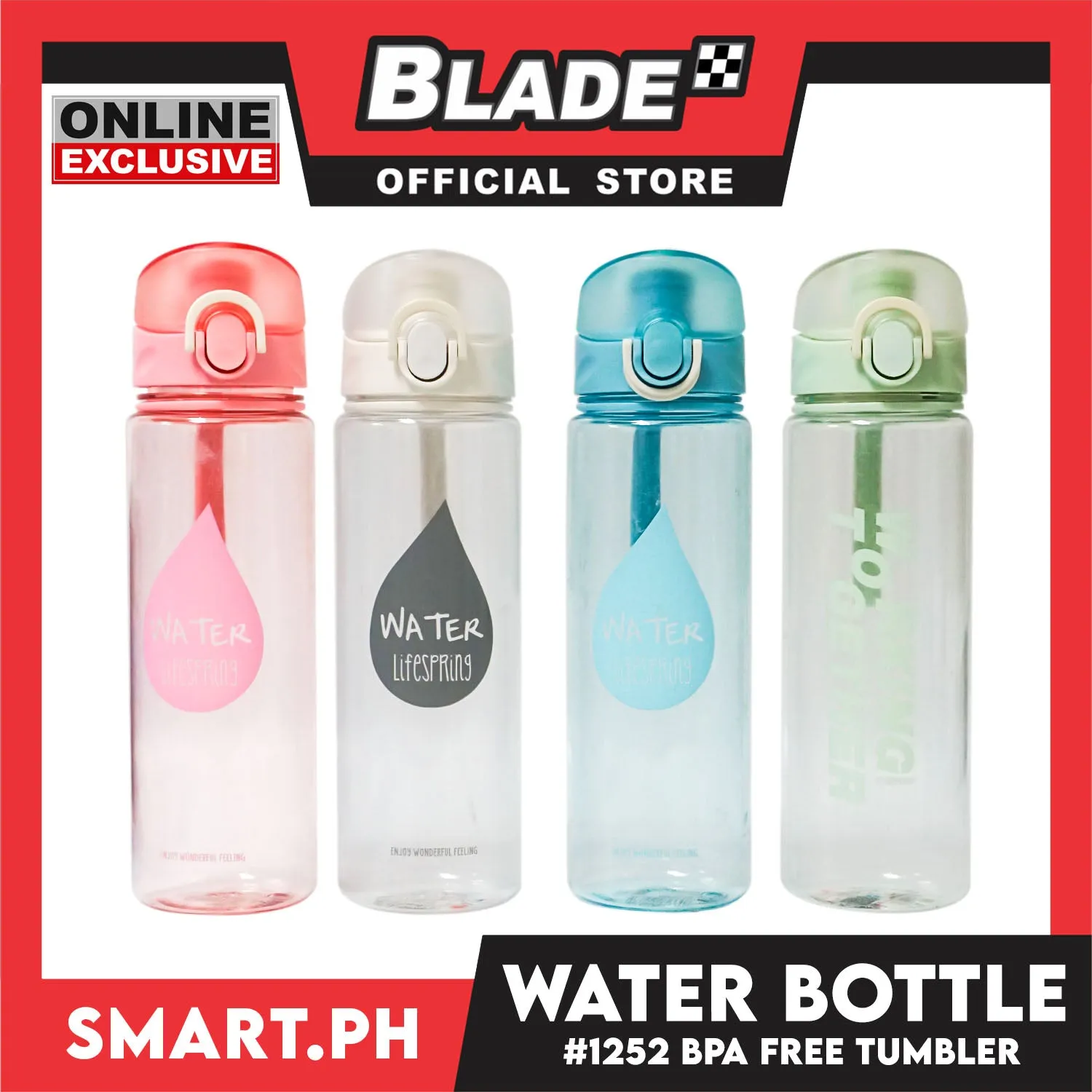 Gifts Tumbler Bianli BPA Free 1252 Assorted Colors