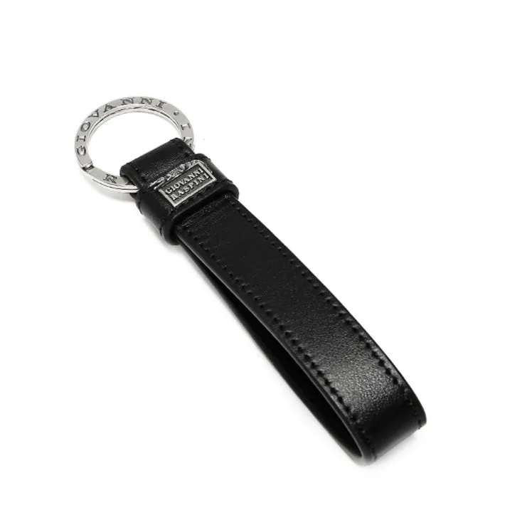 Giovanni Raspini Silver Leather Keychain 925 L0001
