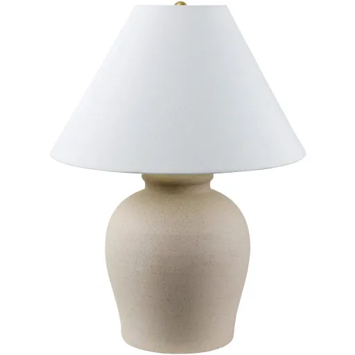 Graceful Illumination 23H x 17W x 17D Ceramic Lamp