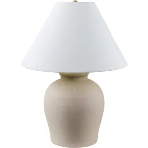 Graceful Illumination 23H x 17W x 17D Ceramic Lamp