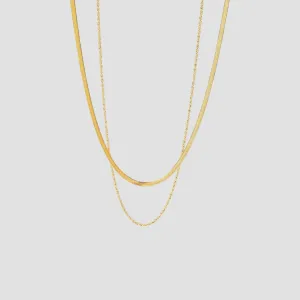 Hailey™ | Layered Gold Chain Necklace