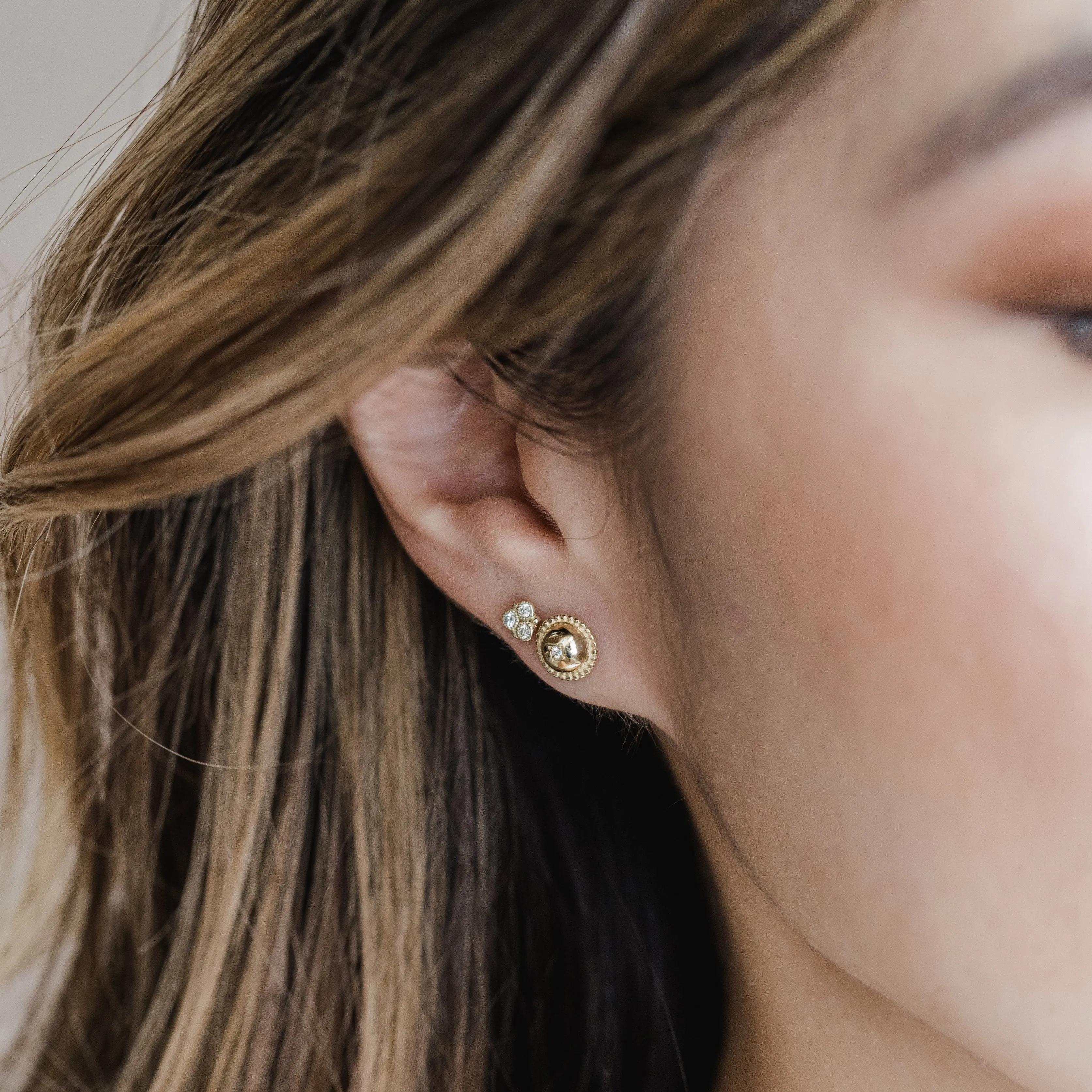 Half Dome Earrings