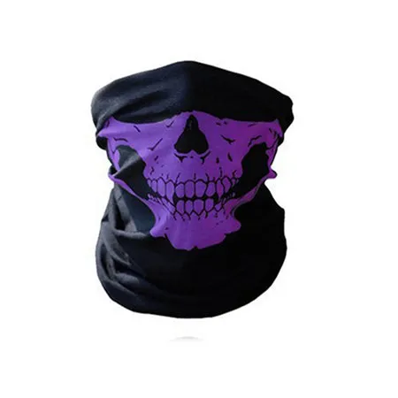 Halloween Mask Festival Skull Masks Skeleton Outdoor Motorcycle Bicycle Multi function Neck Warmer Ghost Half Face Mask Scarf