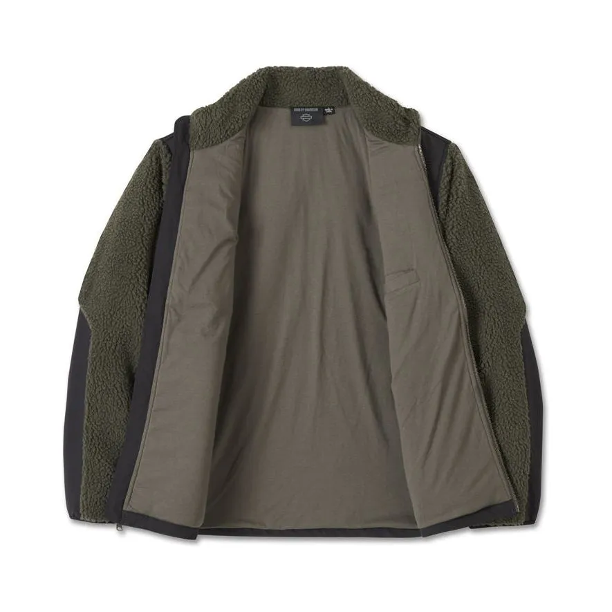 Harley-Davidson Sherpa Full Zip - Grape Leaf