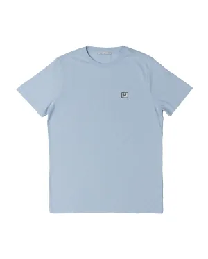 Haven Surf - Base Tee w/ H - logo patch - Clear Sky Blue