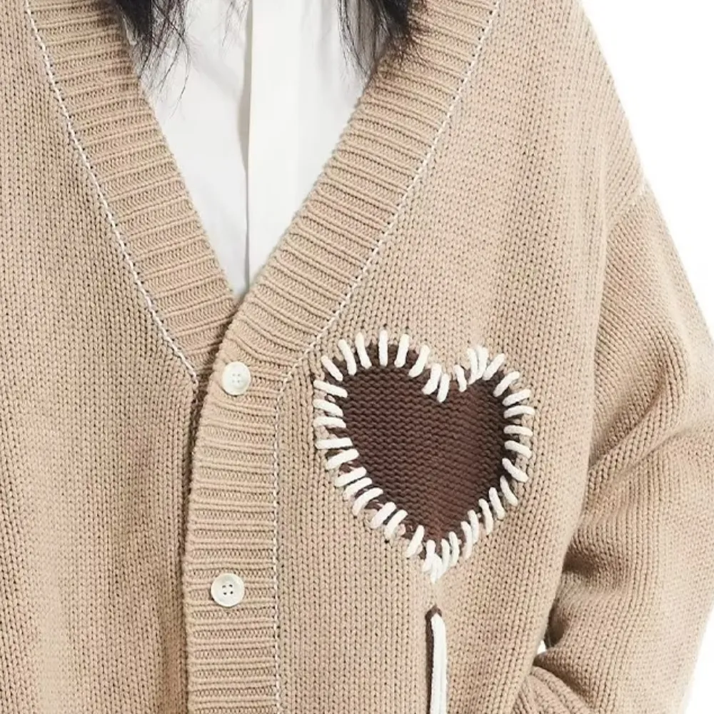 Heart Knit Cardigan