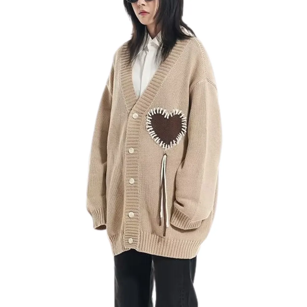 Heart Knit Cardigan