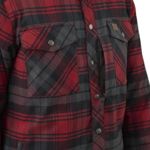 HELIKON WINTER WARDEN Shirt, Long Sleeve - Forest Blue Plaid