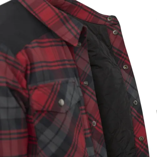 HELIKON WINTER WARDEN Shirt, Long Sleeve - Forest Blue Plaid