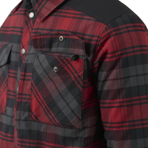 HELIKON WINTER WARDEN Shirt, Long Sleeve - Forest Blue Plaid