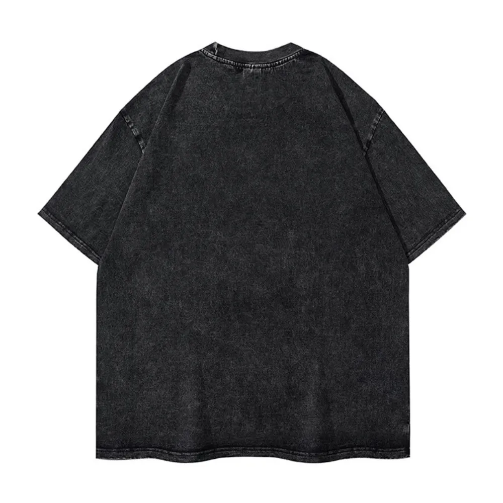 High Street Distressed Angel Washed T-Shirt