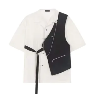 High Street Half Waistcoat Shirt