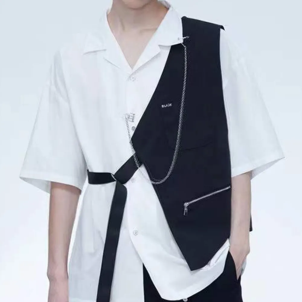 High Street Half Waistcoat Shirt