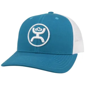 Hooey 0 Classic Teal/White 6-Panel Trucker Hat 2109T-TLWH