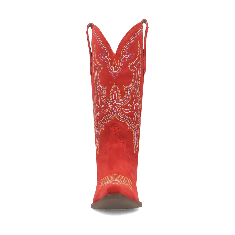 HOT SAUCE LAD 13 SUEDE RED