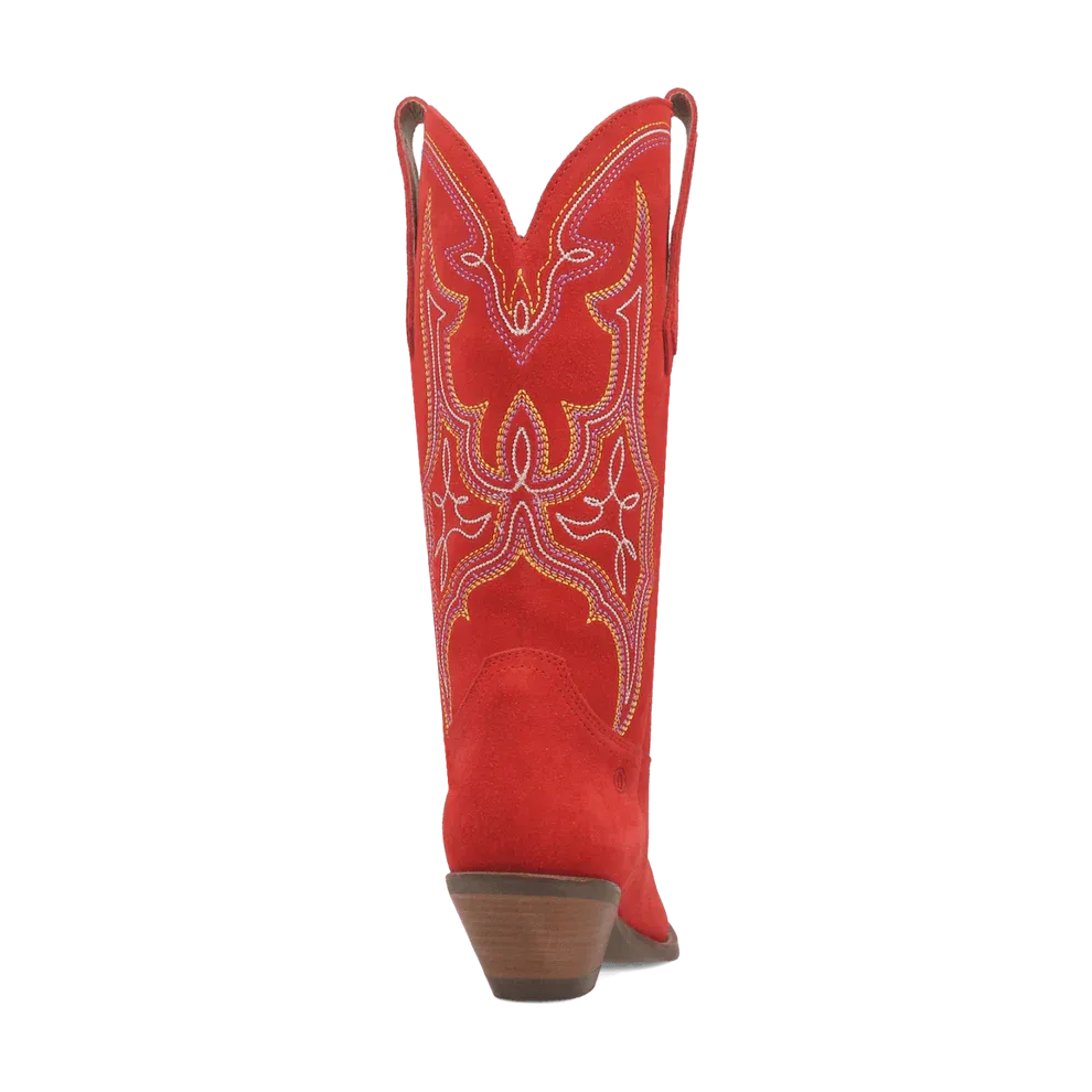 HOT SAUCE LAD 13 SUEDE RED