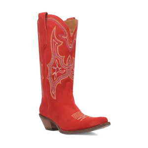 HOT SAUCE LAD 13 SUEDE RED