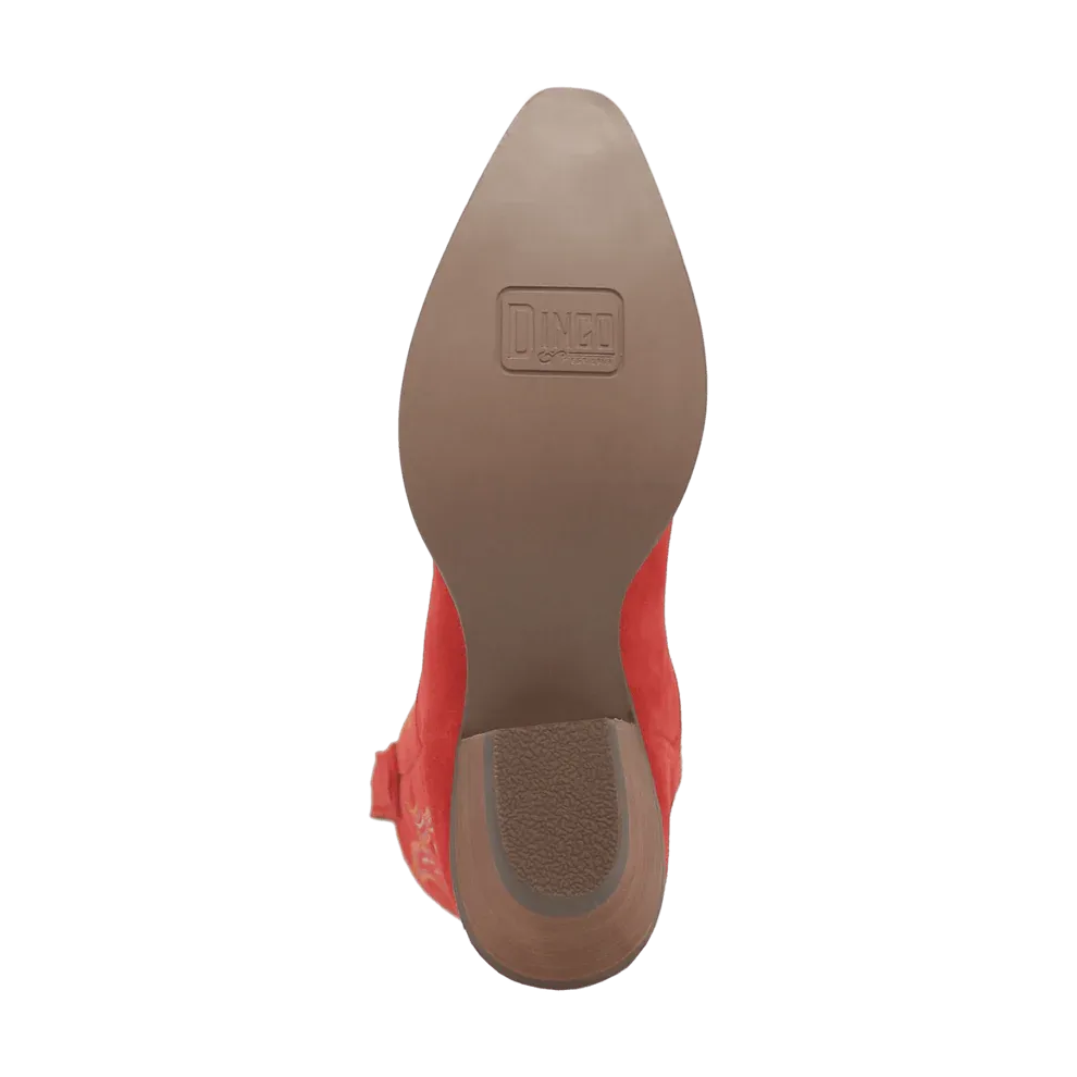 HOT SAUCE LAD 13 SUEDE RED