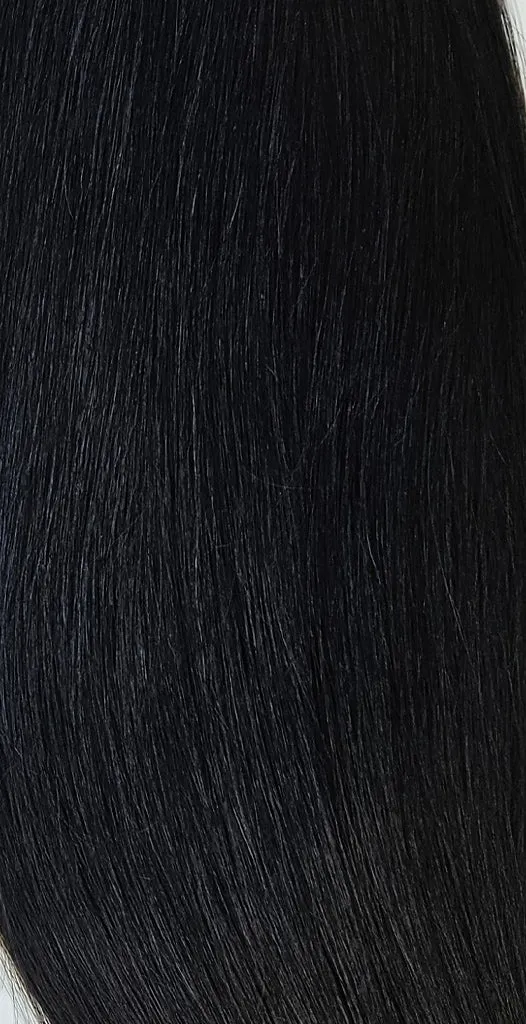 Human Hair Ponytail Colour 1B