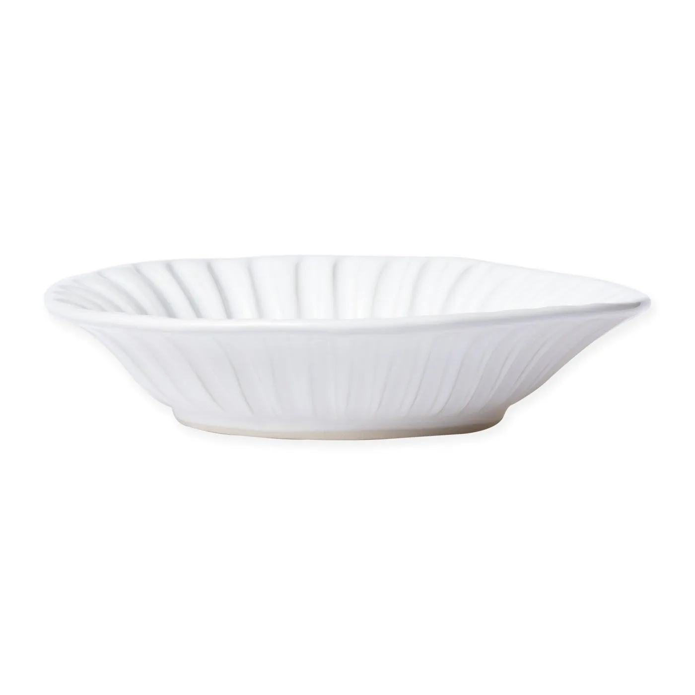 Incanto Stone White Stripe Pasta Bowl