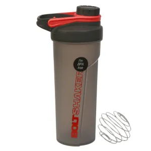 Jaypee Plus Bolt Shaker, with Wire Blending Ball, Plastic, 700ml, Grey Red