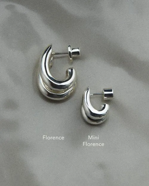 JENNY BIRD | Mini Florence Earrings | Silver