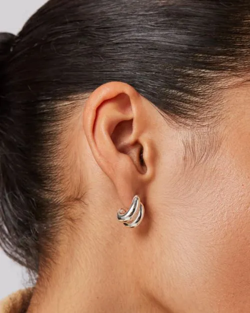 JENNY BIRD | Mini Florence Earrings | Silver