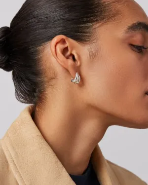 JENNY BIRD | Mini Florence Earrings | Silver