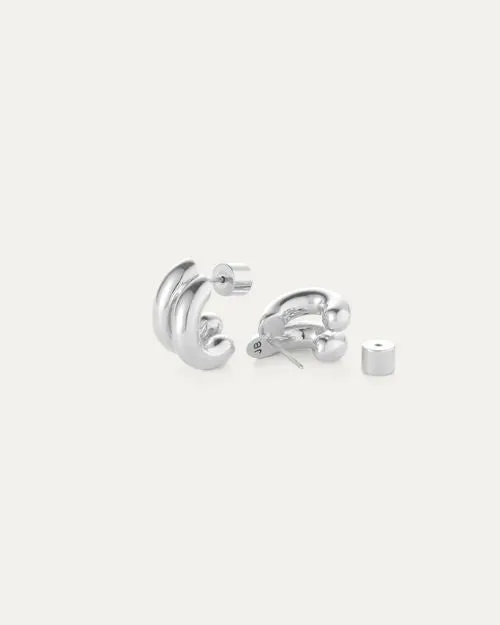 JENNY BIRD | Mini Florence Earrings | Silver