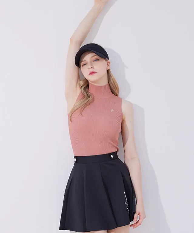 J.Jane Simple Color Logo Suncap - Black