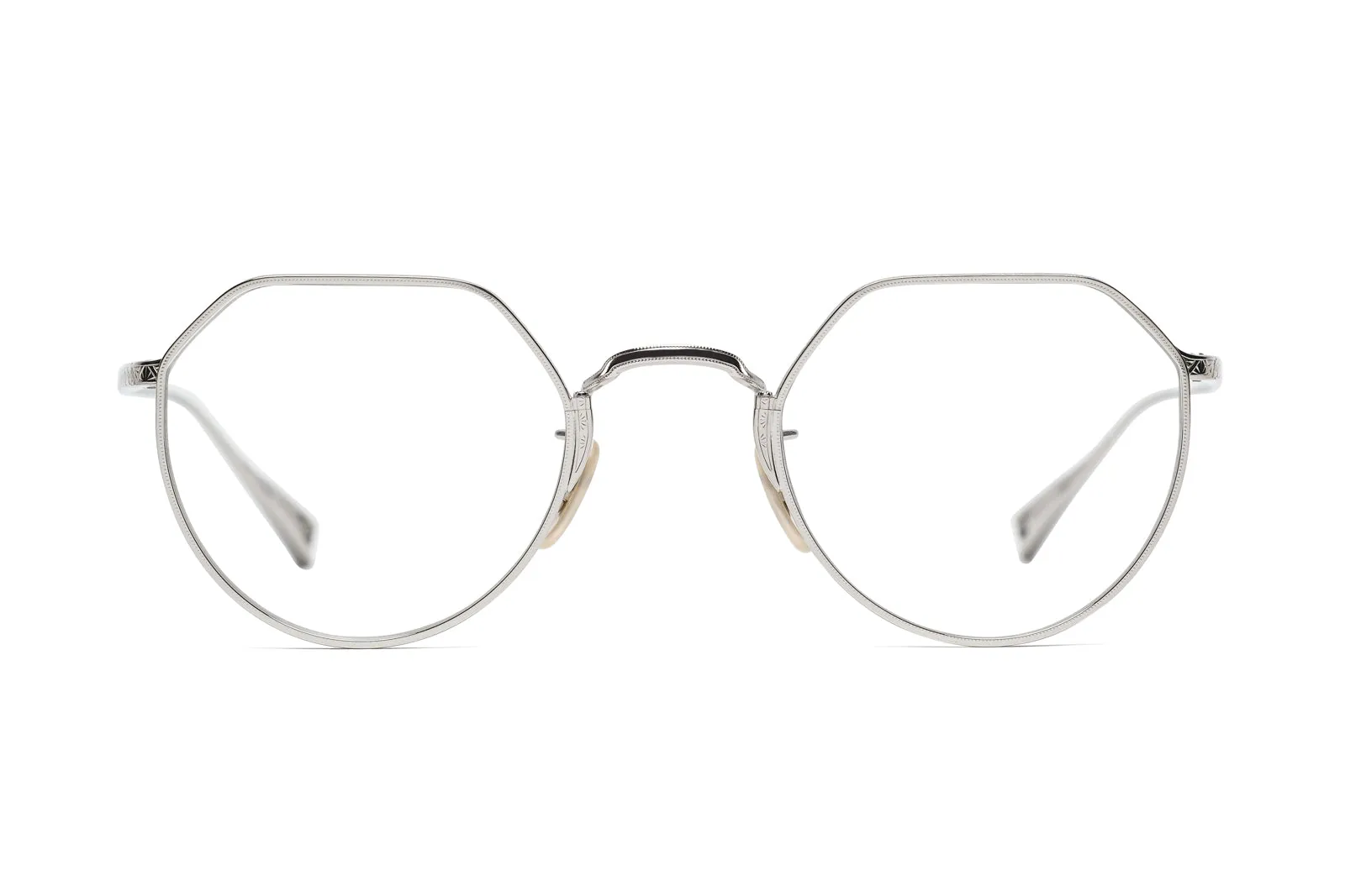 John B Eyeglasses - Silver
