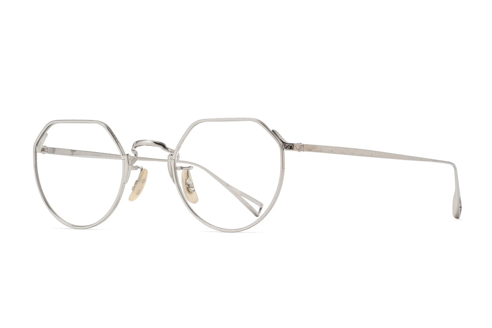 John B Eyeglasses - Silver