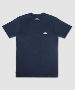 JS Premium Crewneck Tee (Navy)